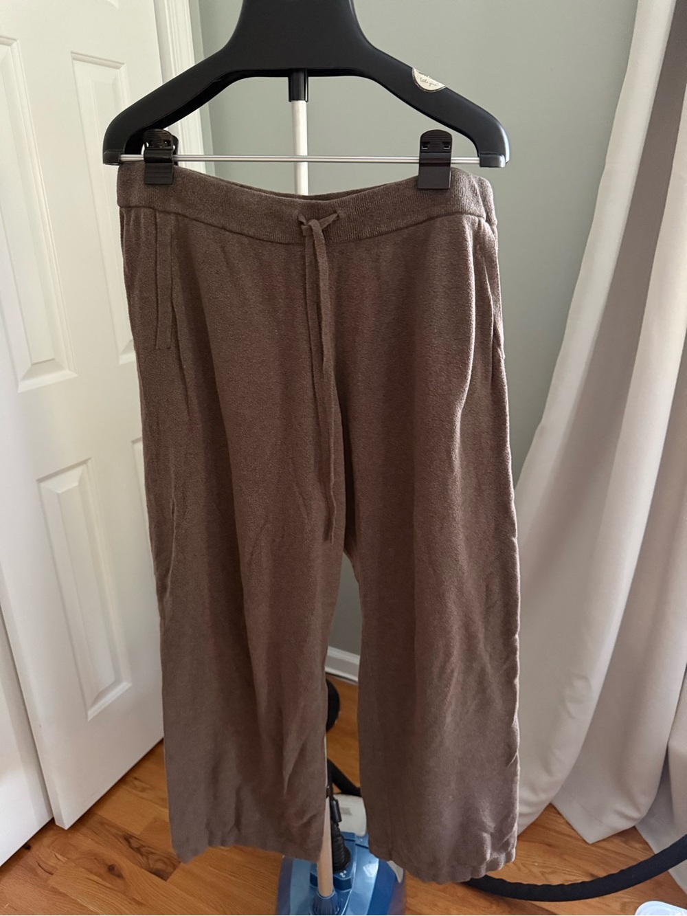 GAP Cozy Knit‎ Wide Leg Lounge Pants Brown XL